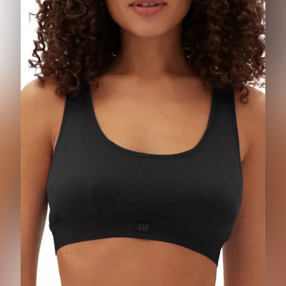 GAP Racerback Bra bralette Black Small $34 - NWT